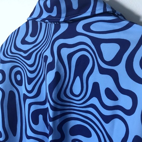 Fashionnova // Lindsee Printed Short Set - XS, Blue - Picture 6 of 14